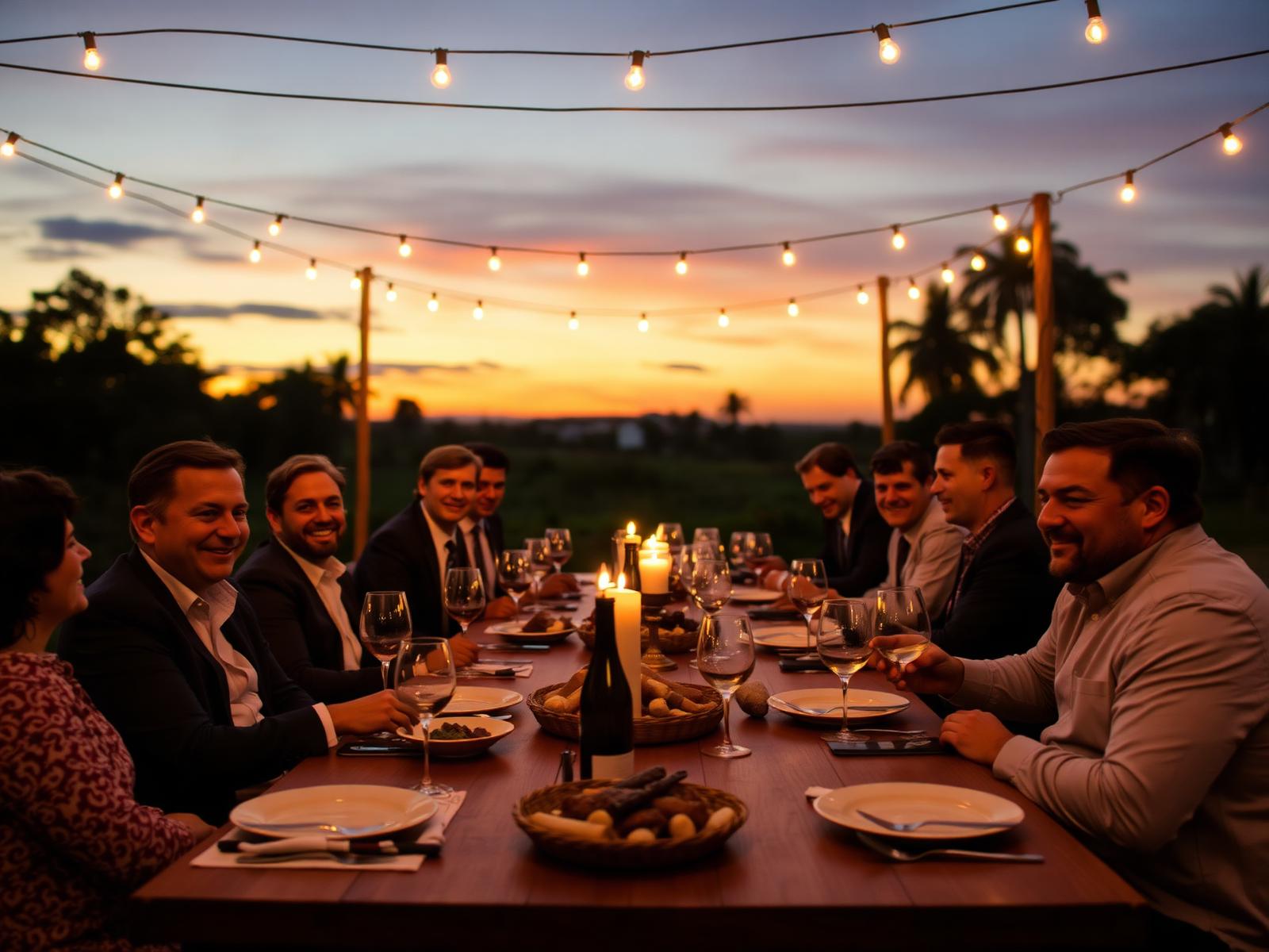 Investment trips, webinars en asado's